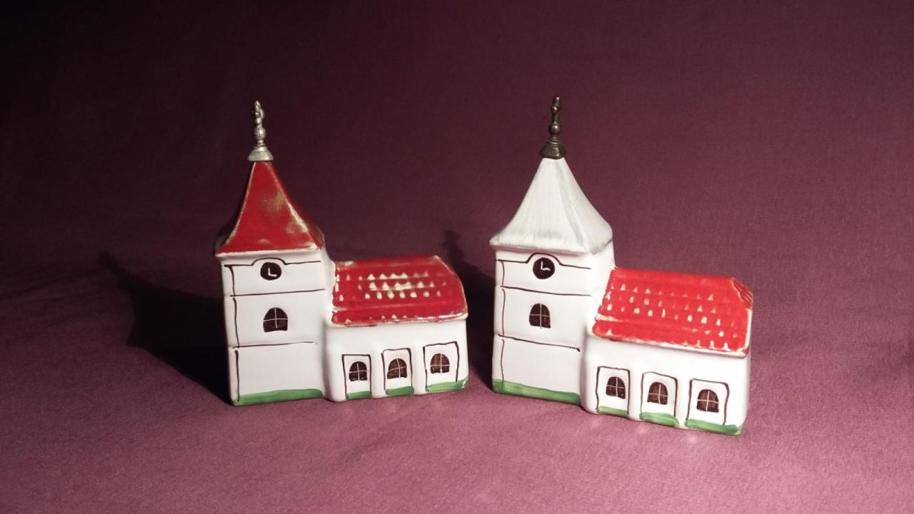 Házikó 3D katolikus vagy református templom